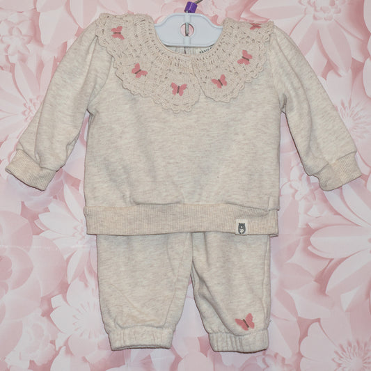 Butterfly Crochet Set Size 3-6m