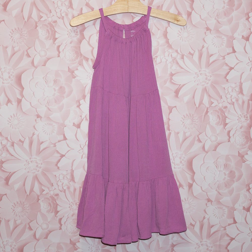 Tiered Crepe Dress Size 7