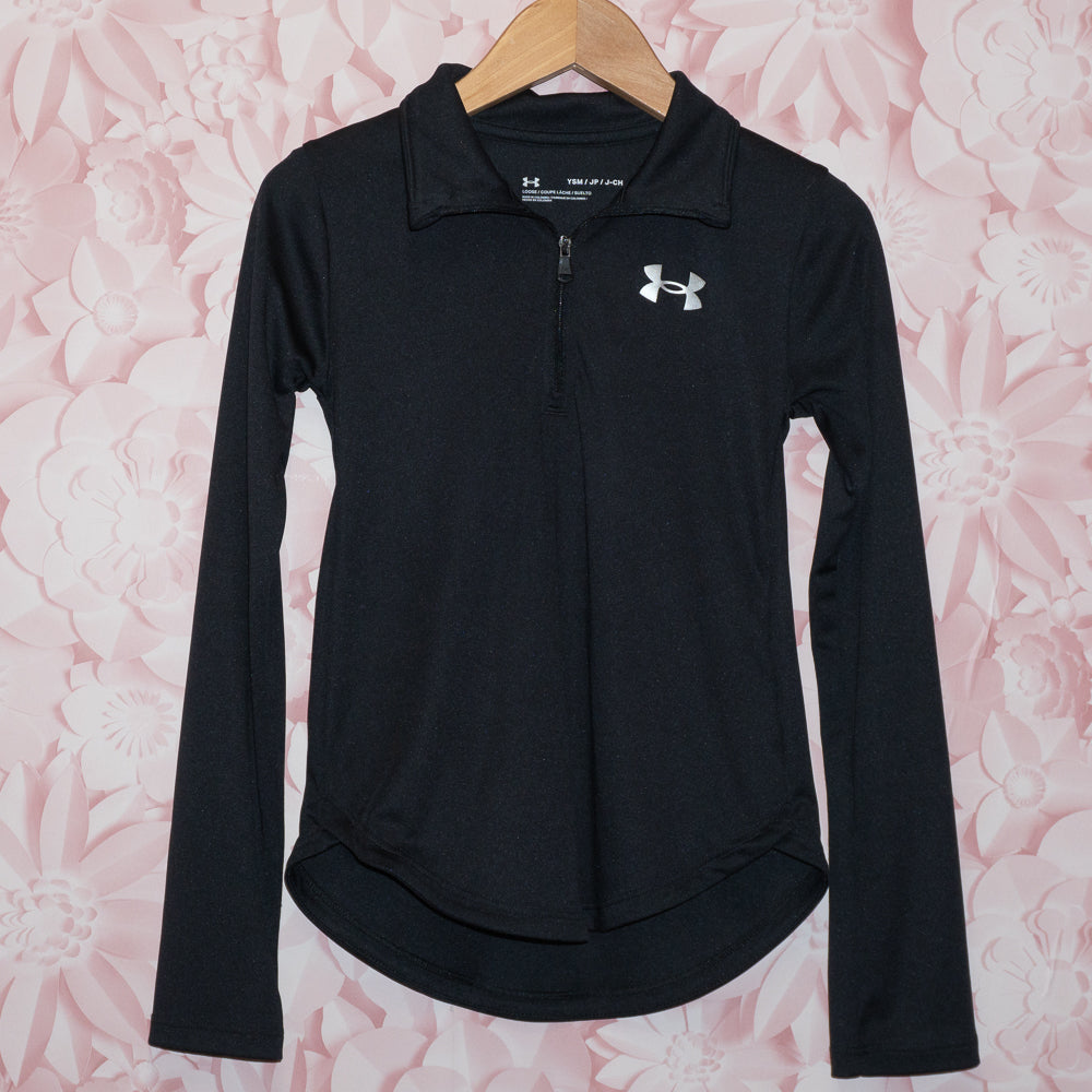 Athletic Zip-neck Top Size 8