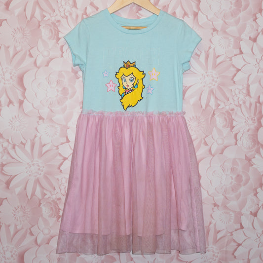 Princess Peach Dress Size 7-8