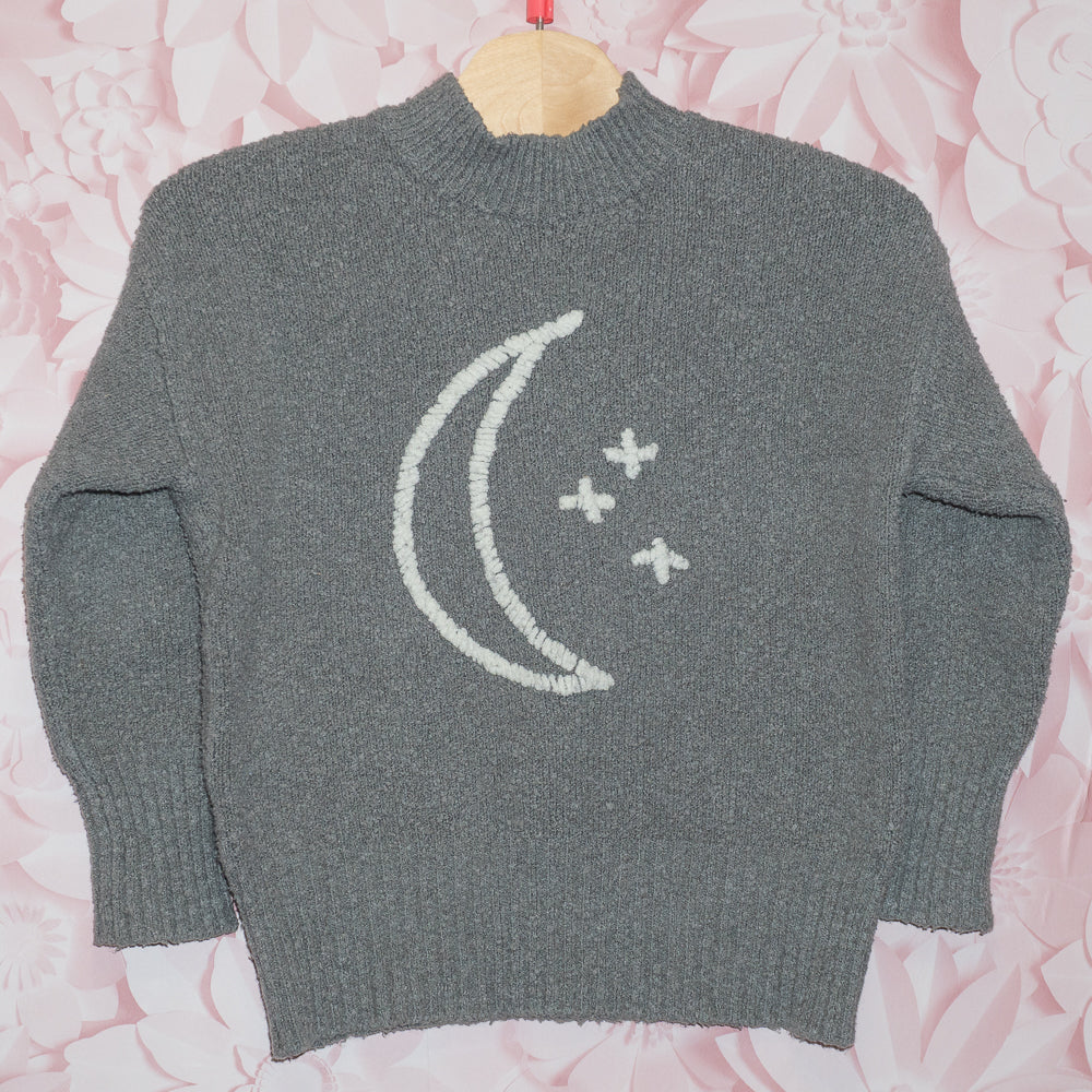 Moon & Star Boucle Sweater Size 2-3