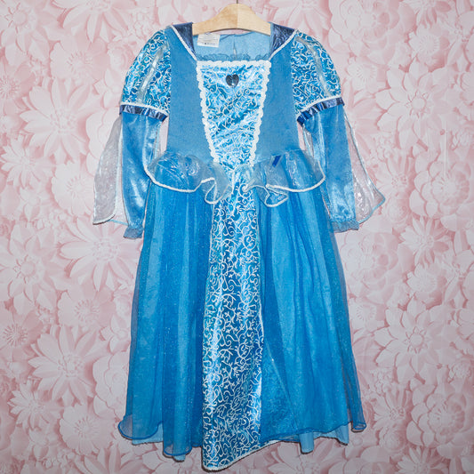 Blue Princess Dress Size 5-6