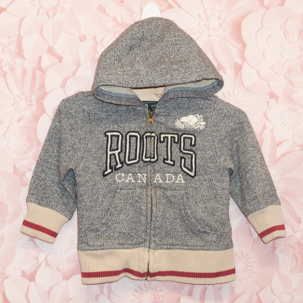 Roots Zip Hoodie Size 6-12m