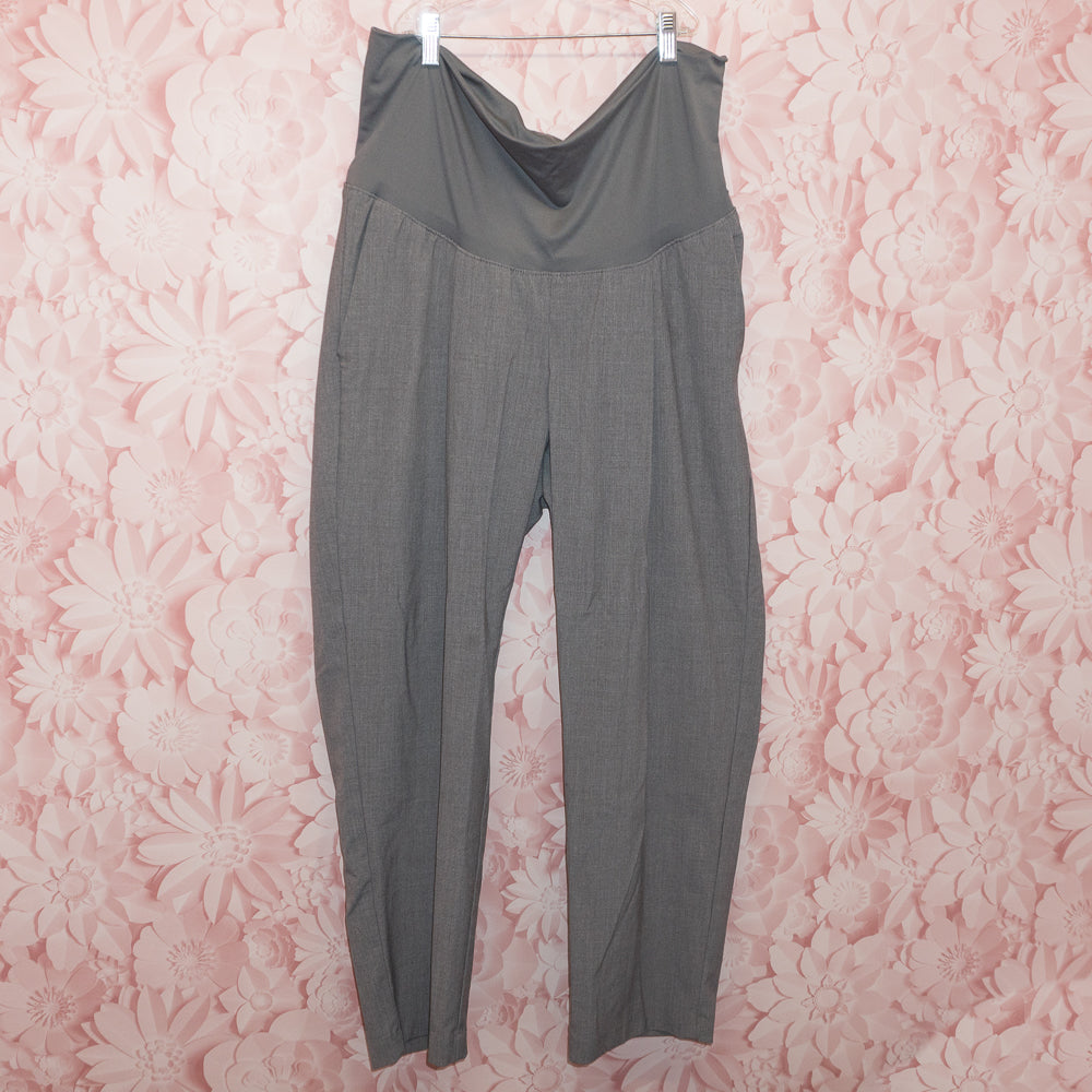 Grey Maternity Pants Size L