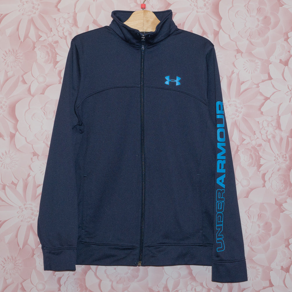 Blue Athletic Zip-up Size 14-16