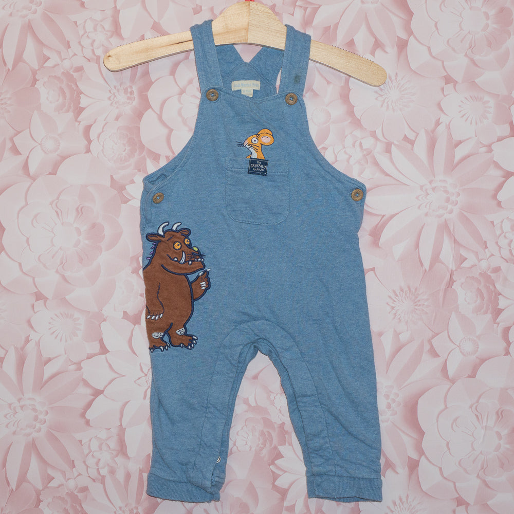 Gruffalo Jersey Overalls Size 6-12m