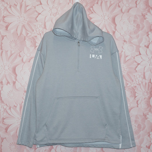 Under Armour Gray Hoodie Size 14-16