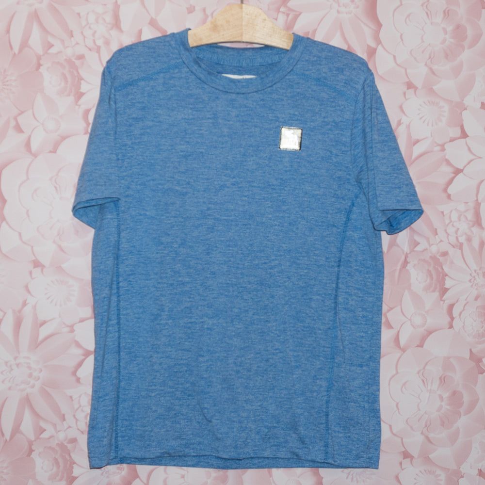 Heather Blue Athletic Tee Size 11/12
