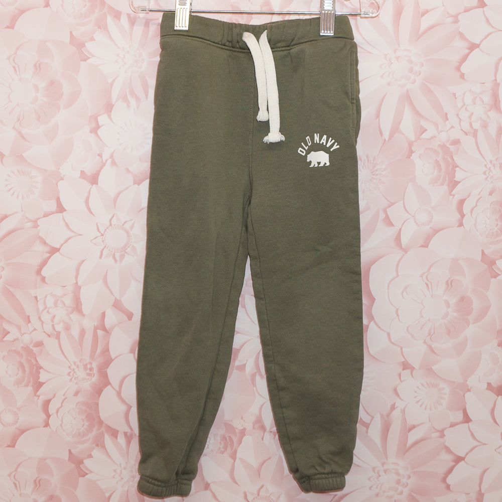 Green Track Pants Size 4T