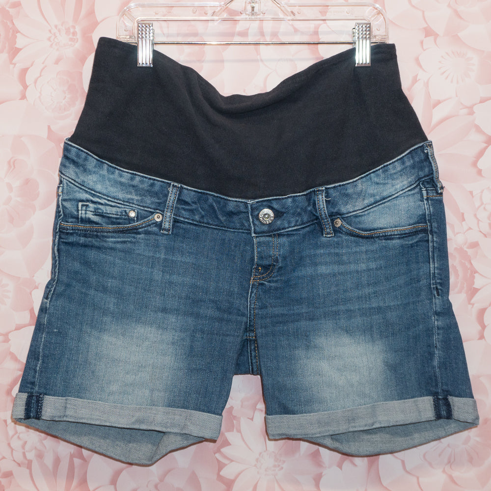 Denim Maternity Shorts Size 12