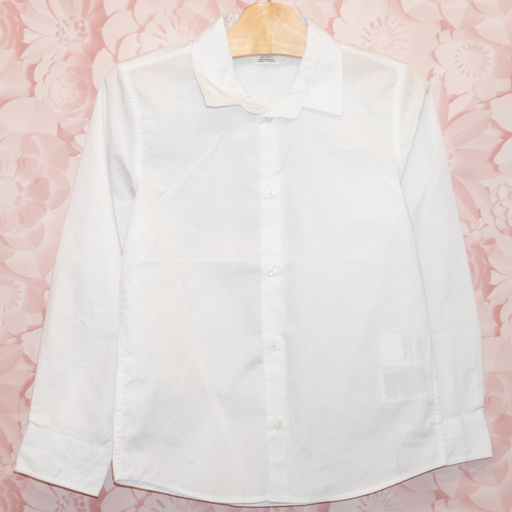 White Dress Shirt Size 6-7