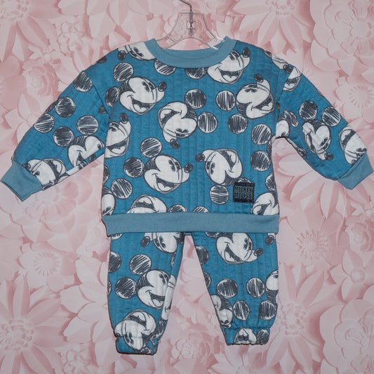 Mickey Mouse Blue Set Size 18m