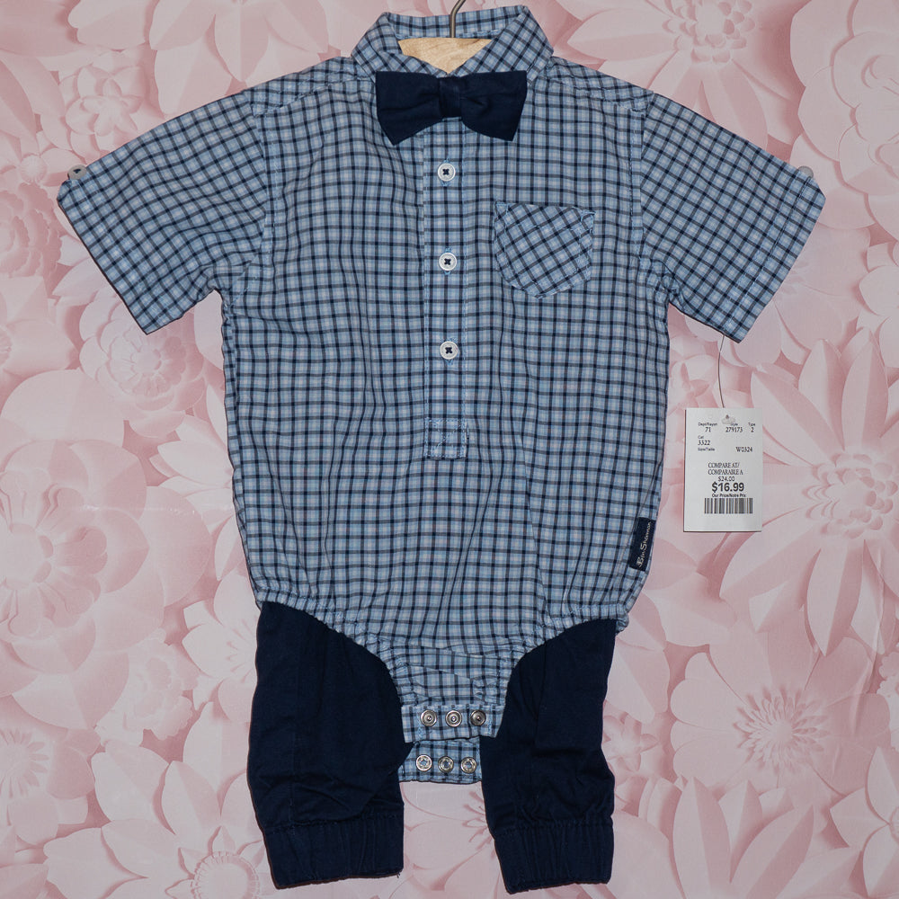 NWT Plaid Set Size 6/9m