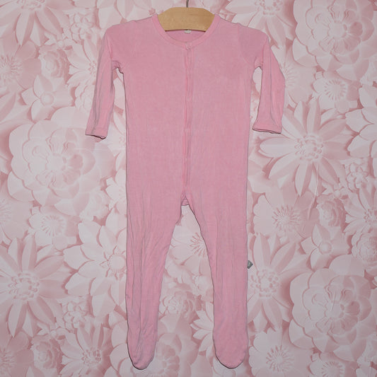 Pink Bamboo Sleeper Size 6-12m