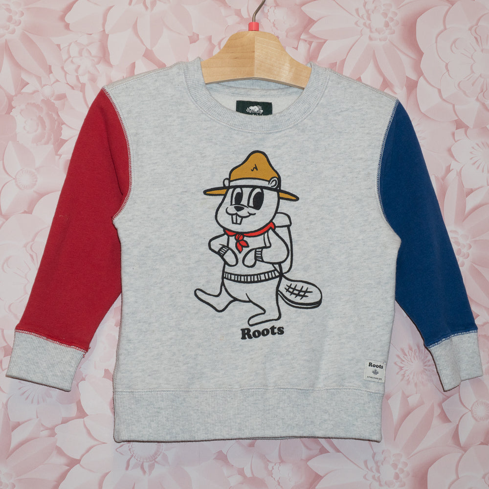 Roots Beaver Crewneck Size 4T