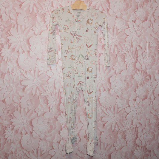 Floral Viscose Sleeper Size 3T