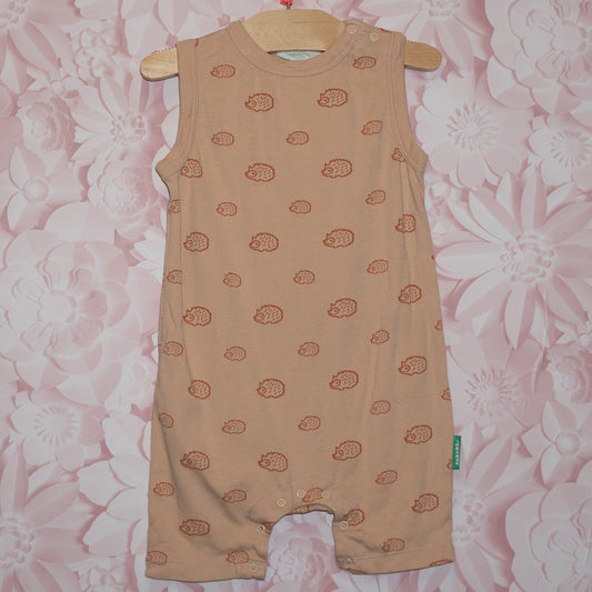 Hedgehot Sleeveless Romper Size 3T