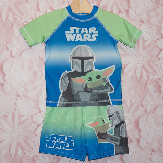 Mandalorian Swim Set Size 3T