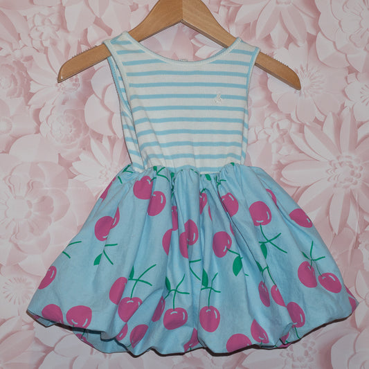 Cherry Bubble Skirt Dress Size 2