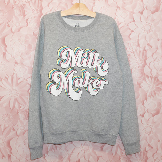 Milk Maker Crewneck Size S