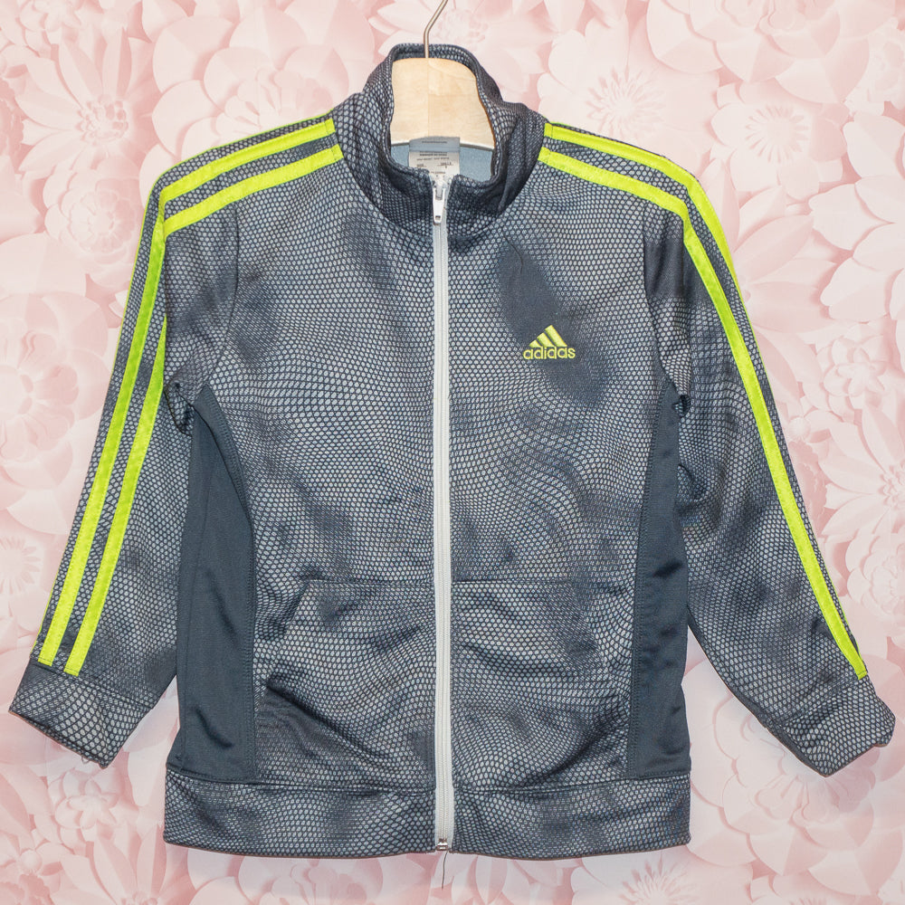 Illusion Print Adidas Jacket Size 6