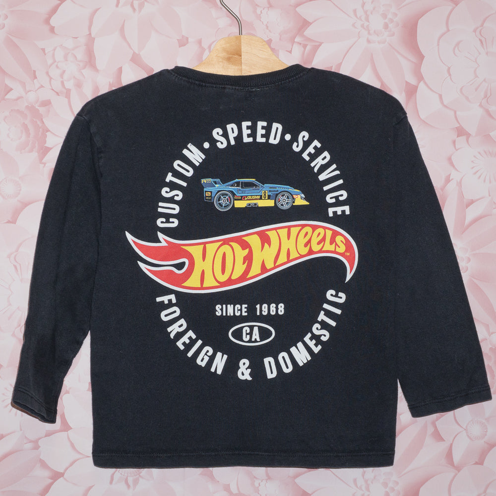Hot Wheels Longsleeve Tee Size 4-5