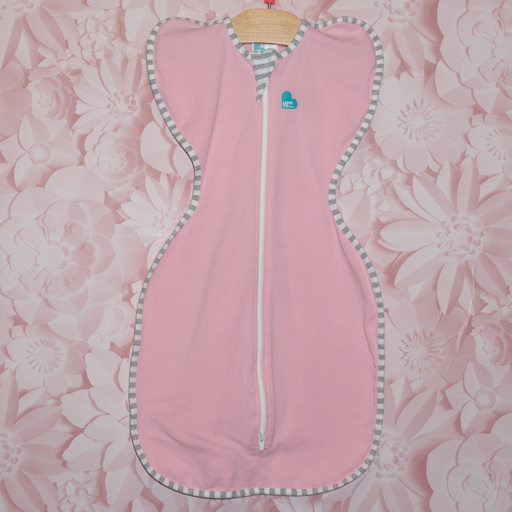 Pink Arms-Up 1.0 TOG Sleep Sack Size S (0-3m)