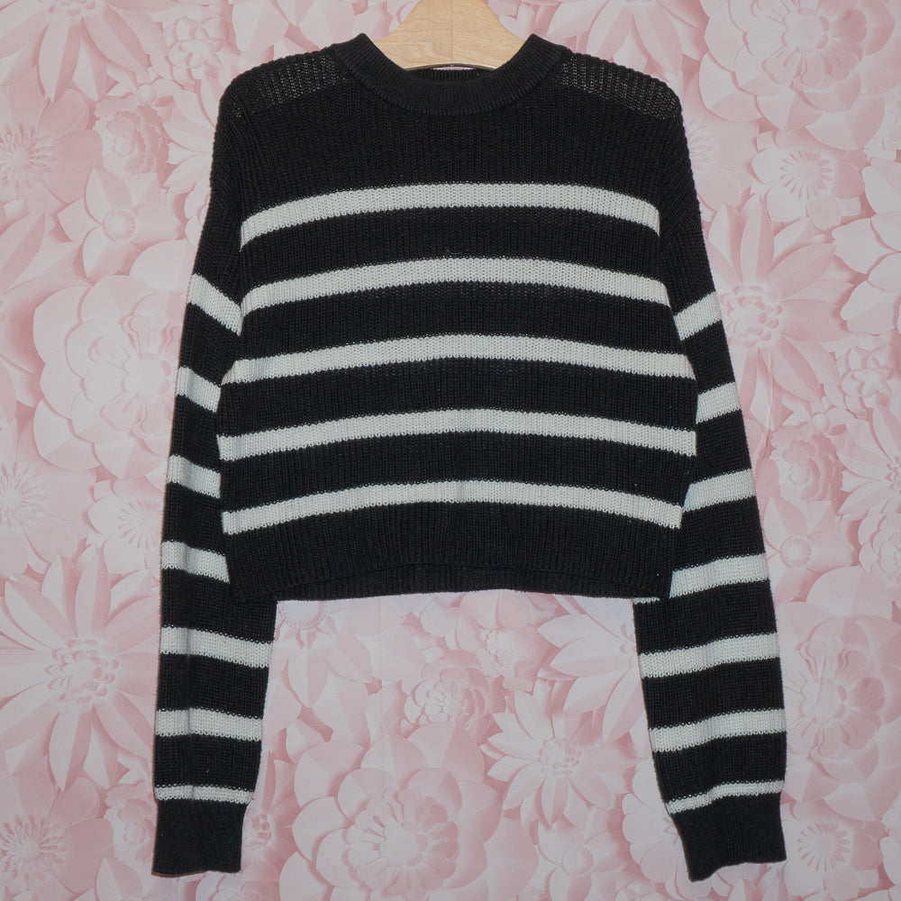 Black Knit Sweater Size 8-10