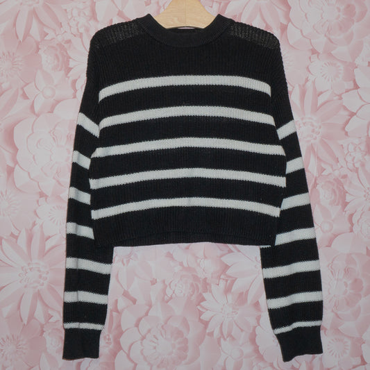 Black Knit Sweater Size 8-10