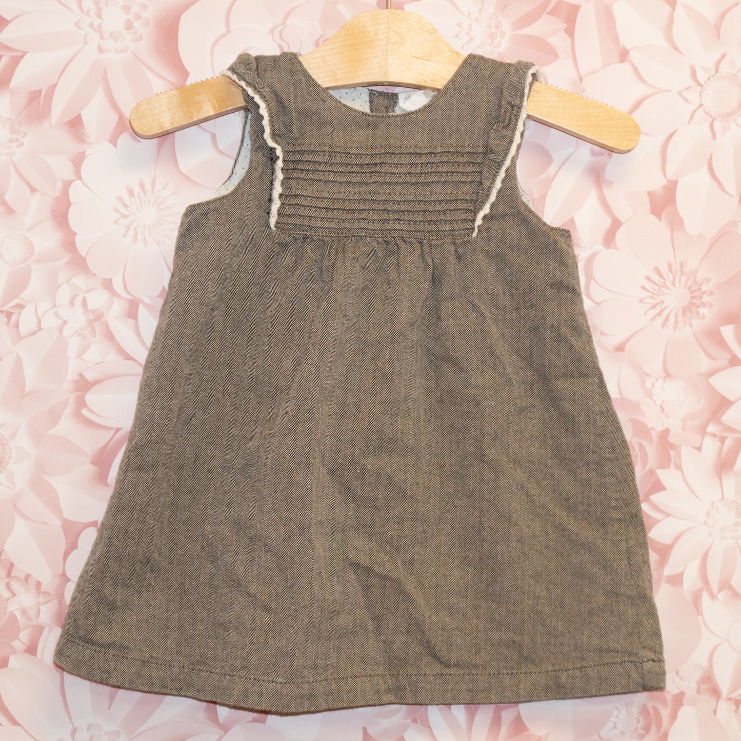 Herringbone Dress Size Size 12-18m