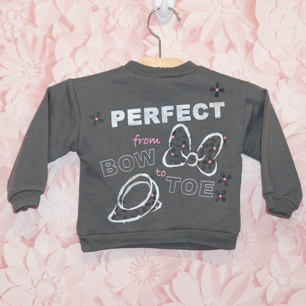 Minnie Bow to Toe Crewneck Size 18m