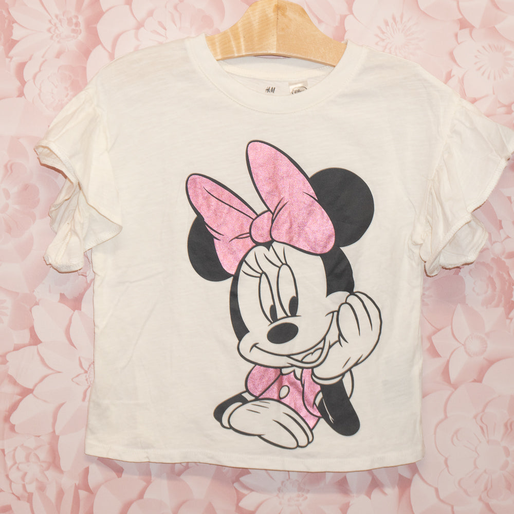 Minnie Flouncy Sleeve Tee Size 6x/7