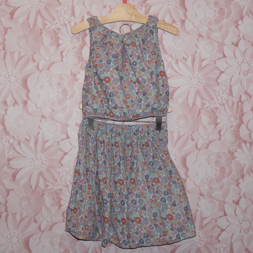 Floral Skirt Set Size 8