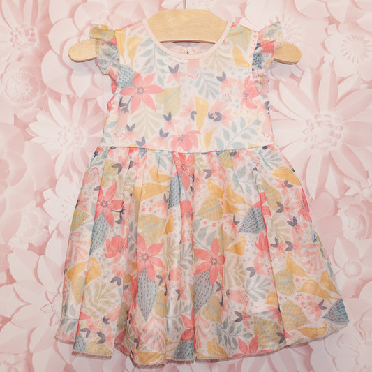 Floral Dress Size 12m