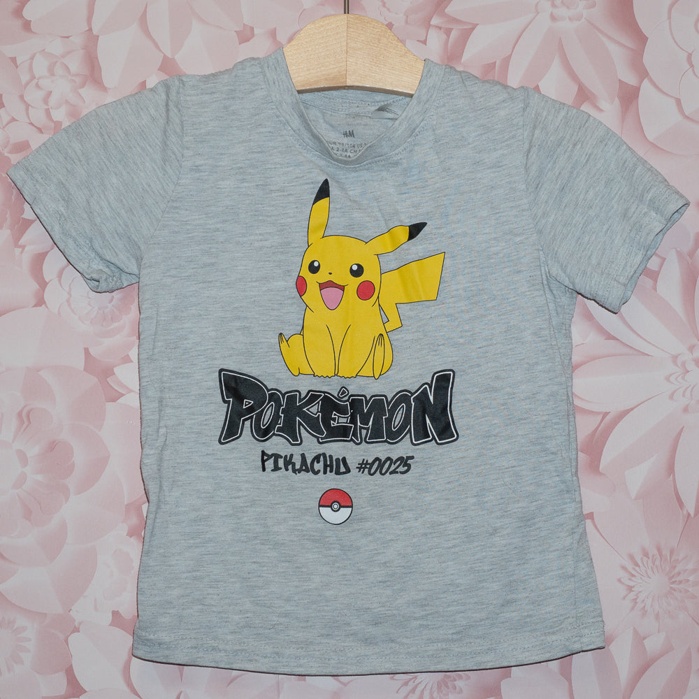 Pikachu Tee Size 3/4/T