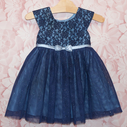 Navy Lace Dress Size 2