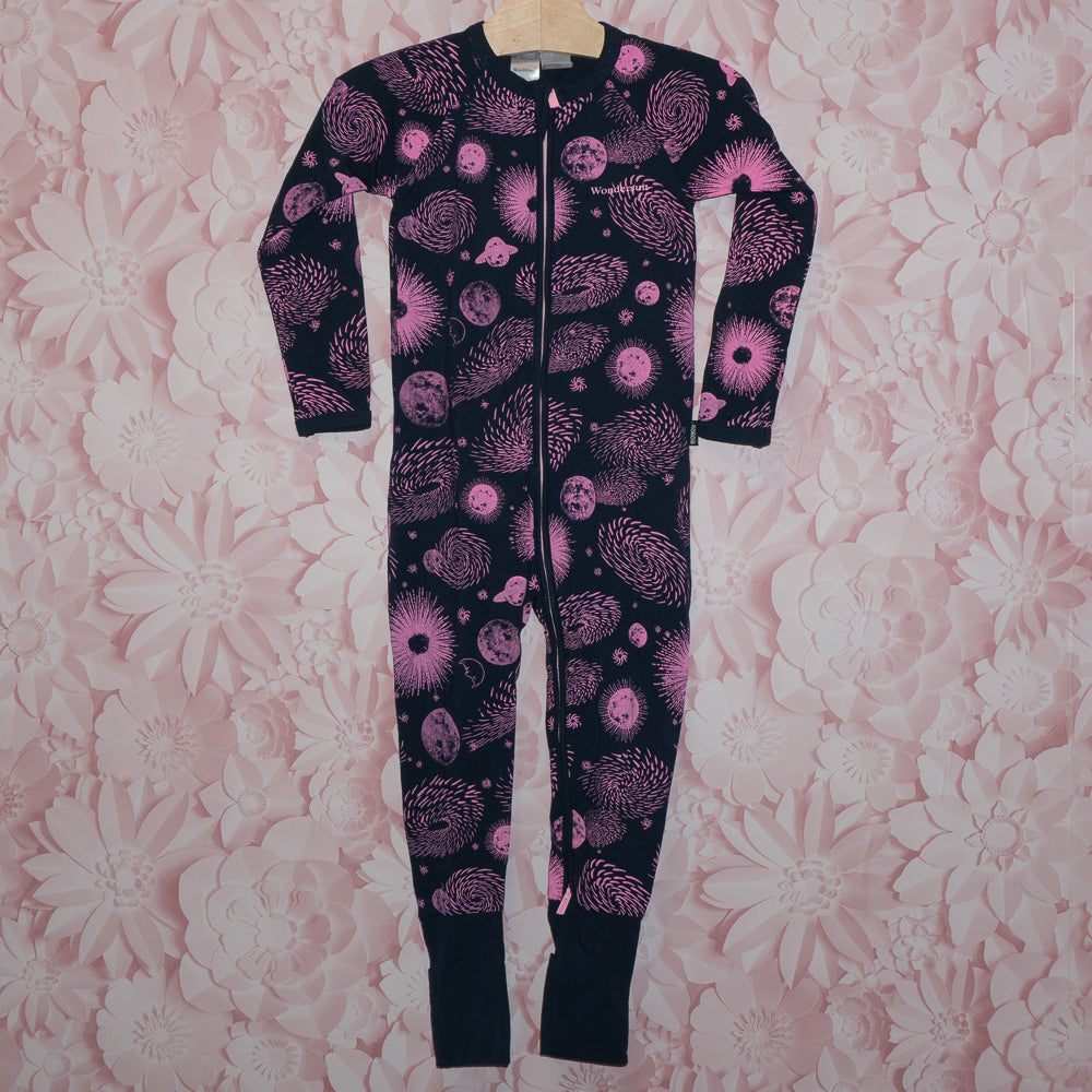 Pink Galaxy Bonds Wondersuit Size 3