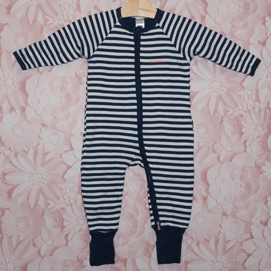 Striped Warm Bonds Wondersuit Size 12-18m