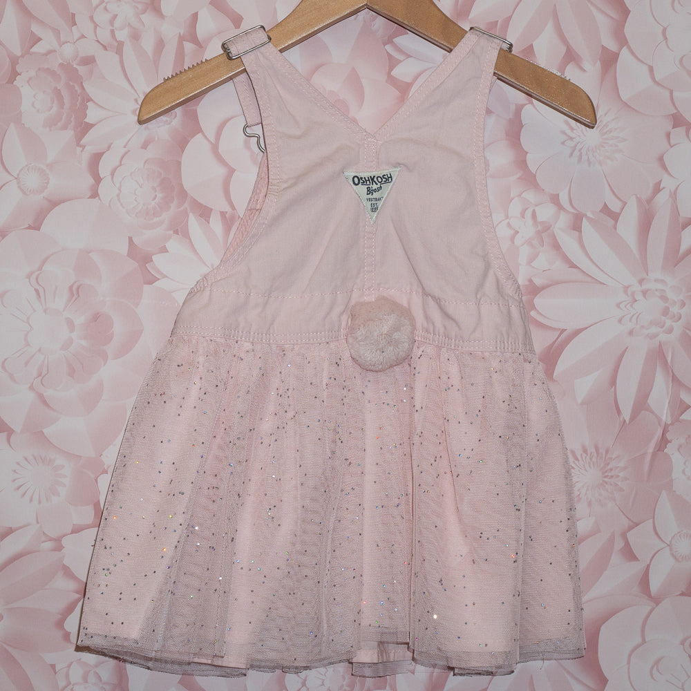 Bunny Overall Dress Size 3T