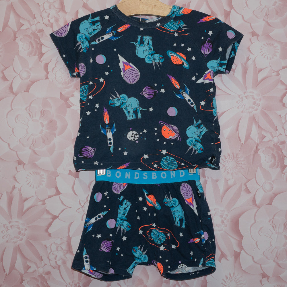 Space Dinos PJs Size 18-24m