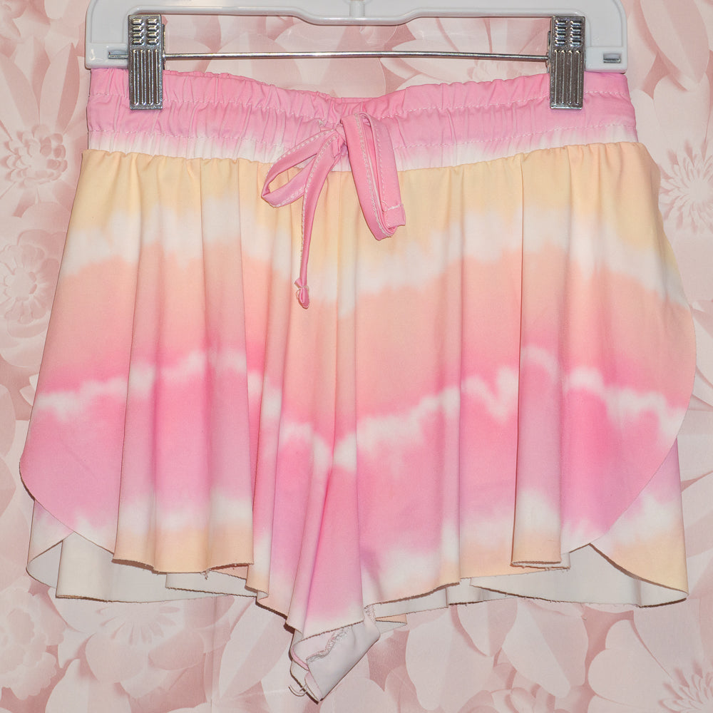 Tie Dye Pink Athletic Shorts Size 7