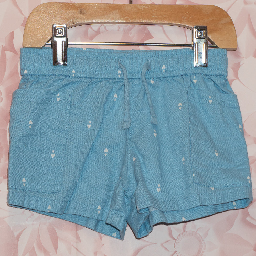 Blue Heart Shorts Size 3T
