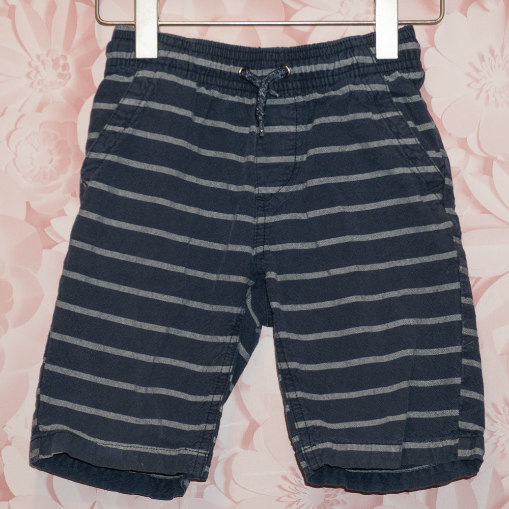Striped Pull-on Shorts Size 4-5