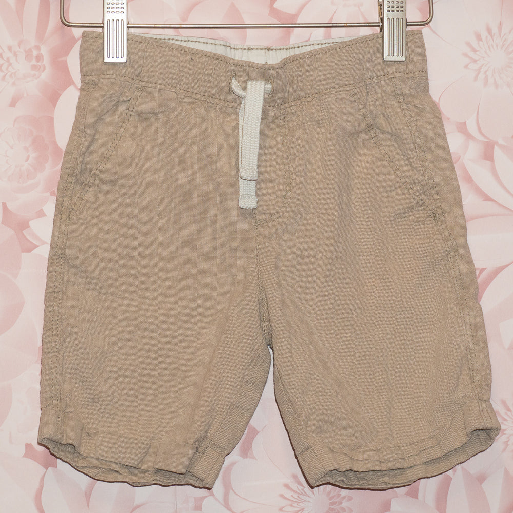 Textured Drawstring Shorts Size 4T
