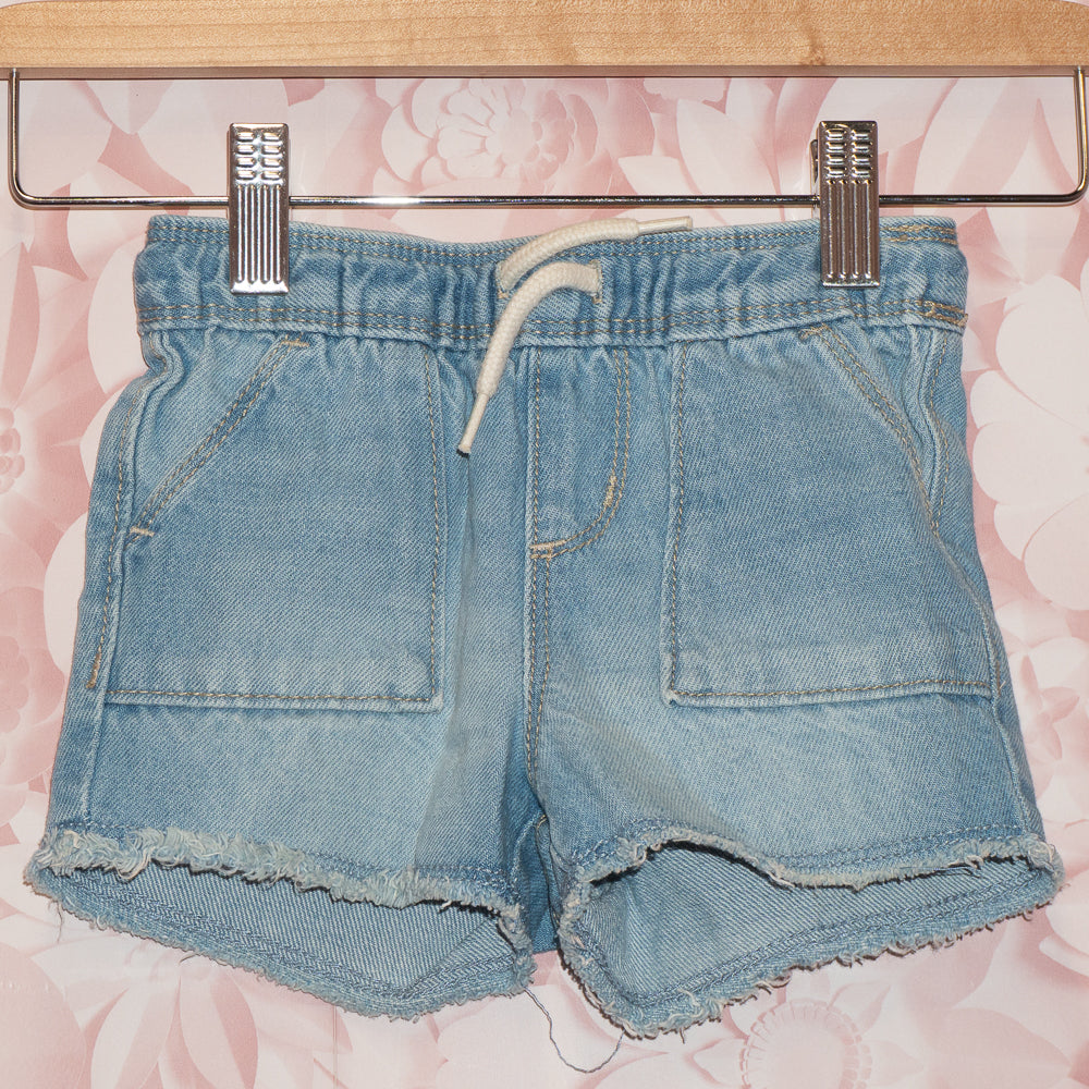 Pull-on Denim Shorts Size 2T