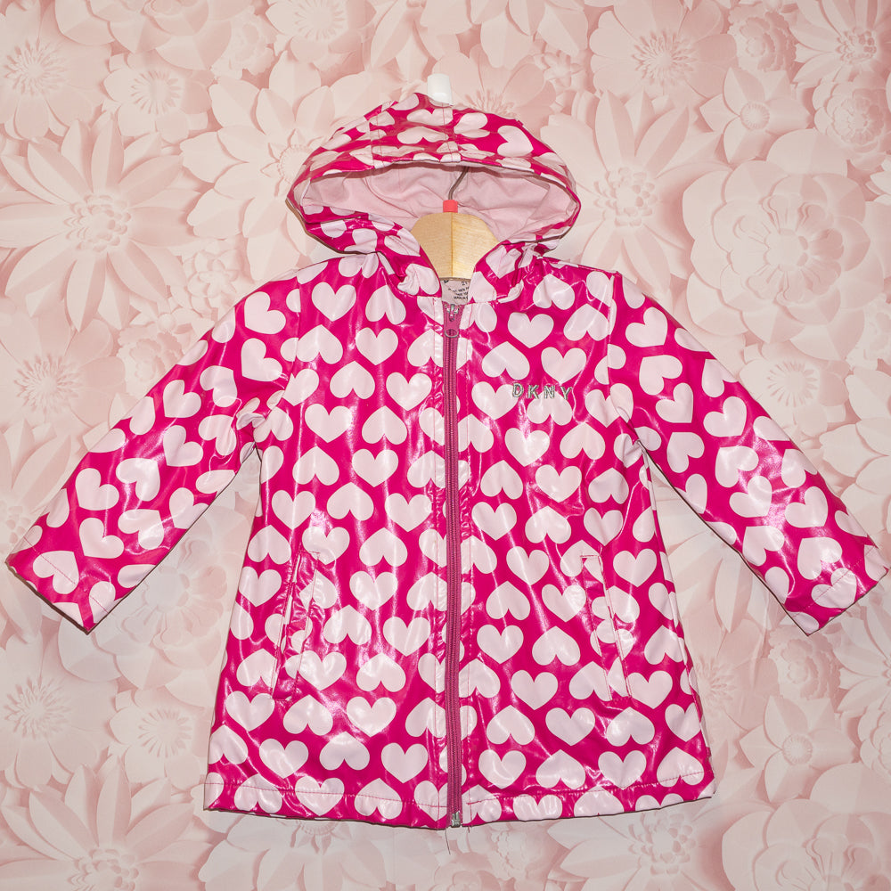 Heart Raincoat Size 2T
