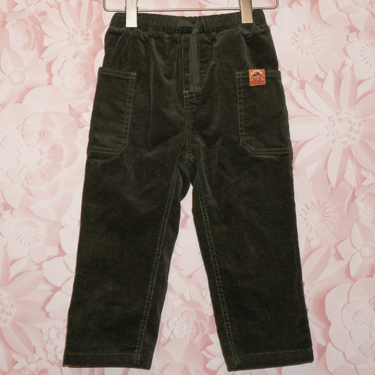 Green Corduroy Pants Size 2-3