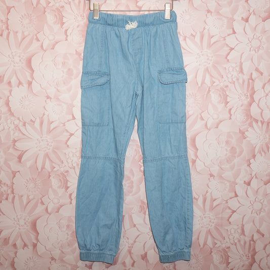 Lightweight Drawstring Jeans Size M (6)