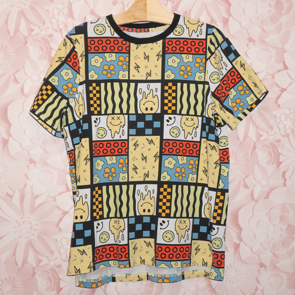 Smiley Patterned Shirt Size 12-14