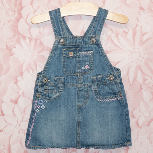 Vintage Overall Dress Size 2